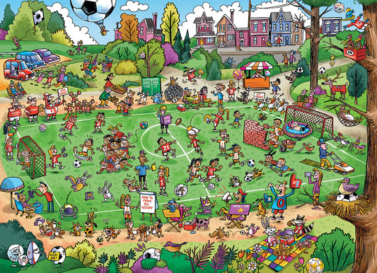 COBBLE HILL DoodleTown: Offside Antics | 1000 Piece