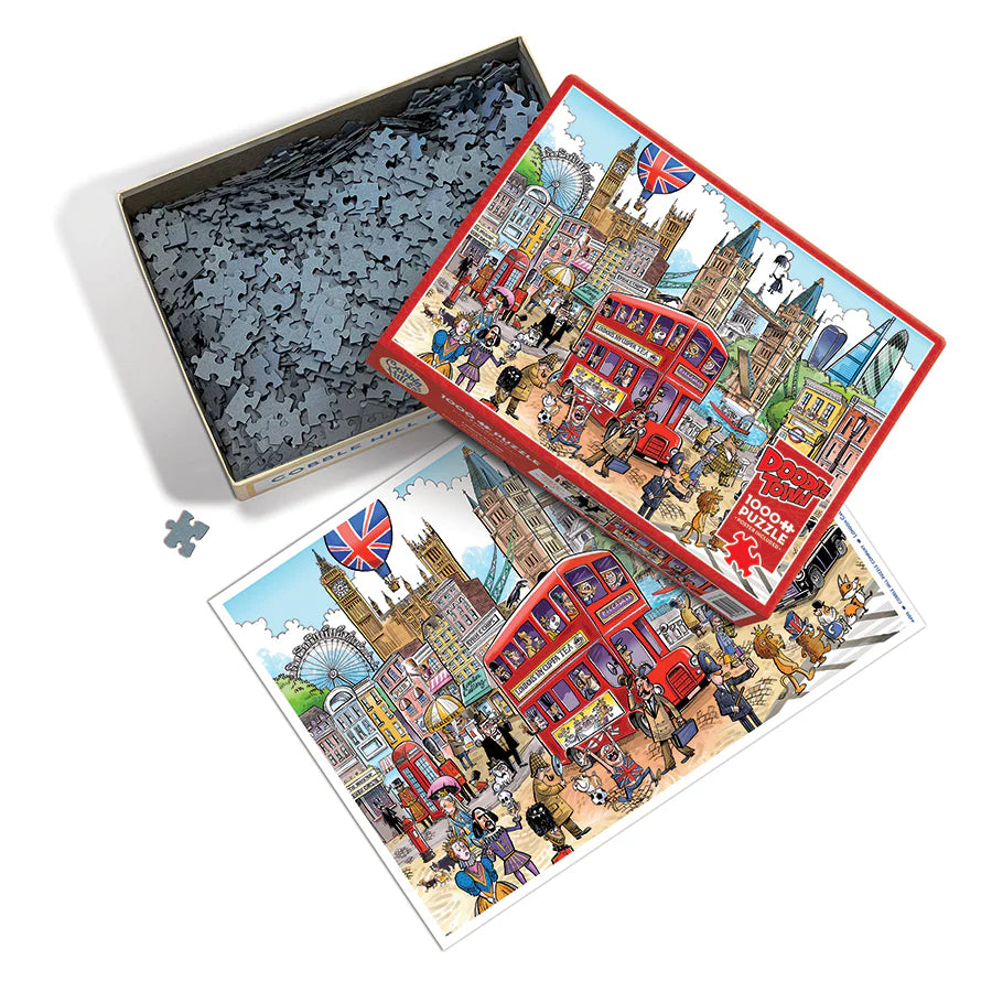 COBBLE HILL Doodletown: London Calling | 1000 Piece