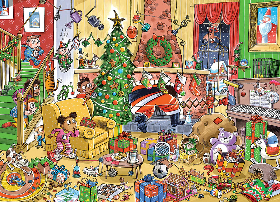 COBBLE HILL Catching Santa (Family) | Family Pieces 350