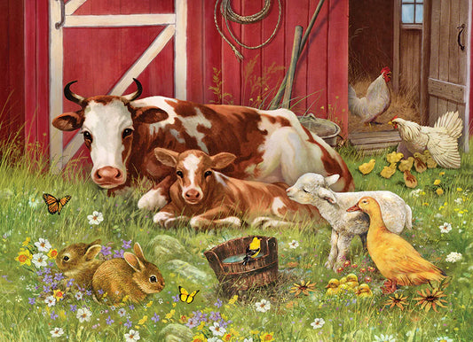 COBBLE HILL Barnyard Babies (Family) | Family Pieces 350