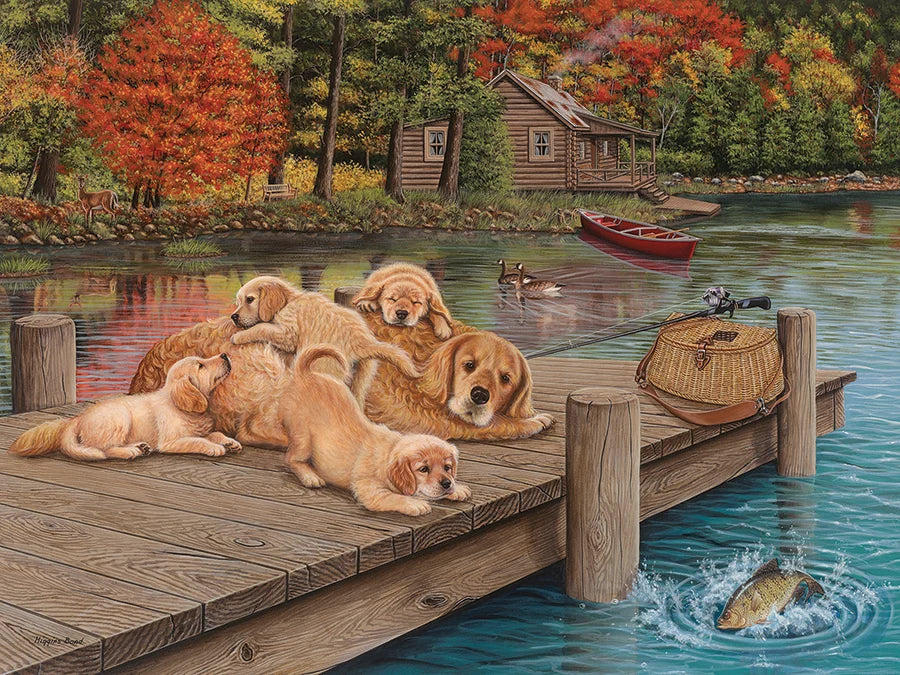 COBBLE HILL Lazy Day on the Dock | Easy Handling 275 Piece