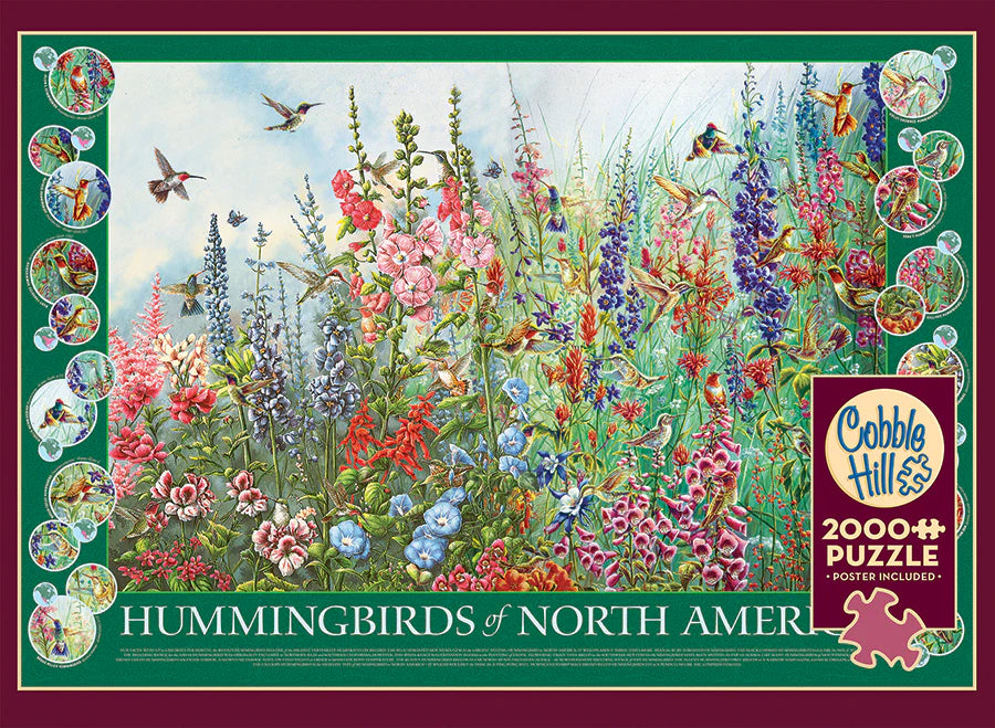 COBBLE HILL Hummingbirds of North America | 2000 Piece