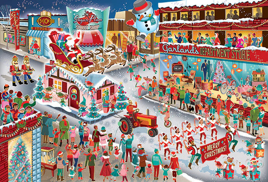 COBBLE HILL Santa's Parade | 2000 Piece