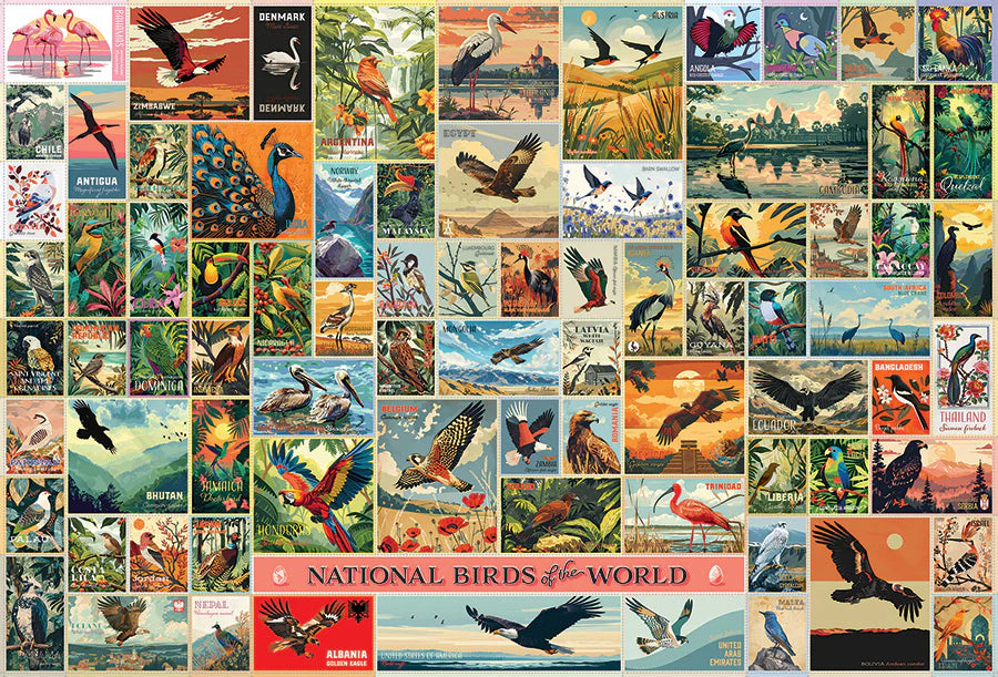 COBBLE HILL National Birds of the World | 2000 Piece
