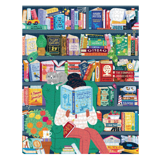 RIDLEY'S 50 Must-Read Books of the World Bucket List 1000-Piece Puzzle