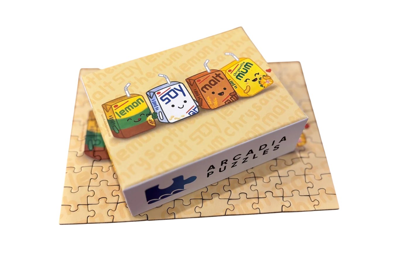 ARCADIA PUZZLES, Drinking Buddies, 99 pieces