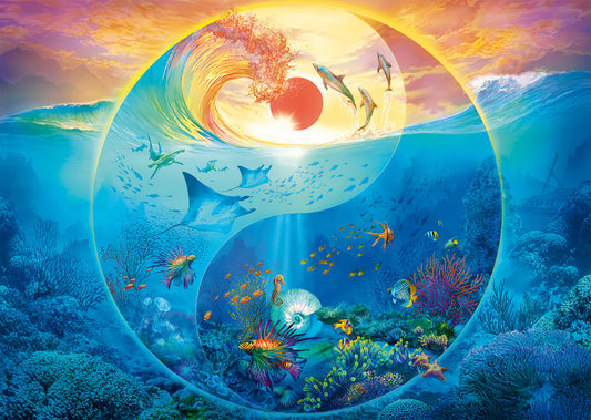 SCHMIDT YIN & YANG IN THE KINGDOM OF MARINE ANIMALS 1000 PCS