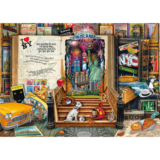 SCHMIDT MEMORIES OF NEW YORK 1000 PCS