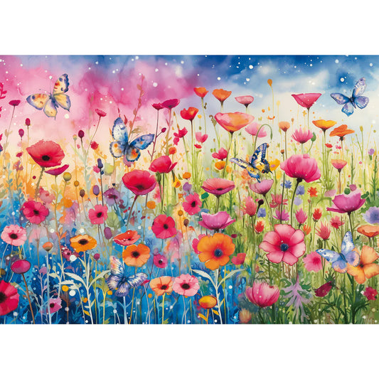 SCHMIDT POPPY MEADOW 1000 PCS