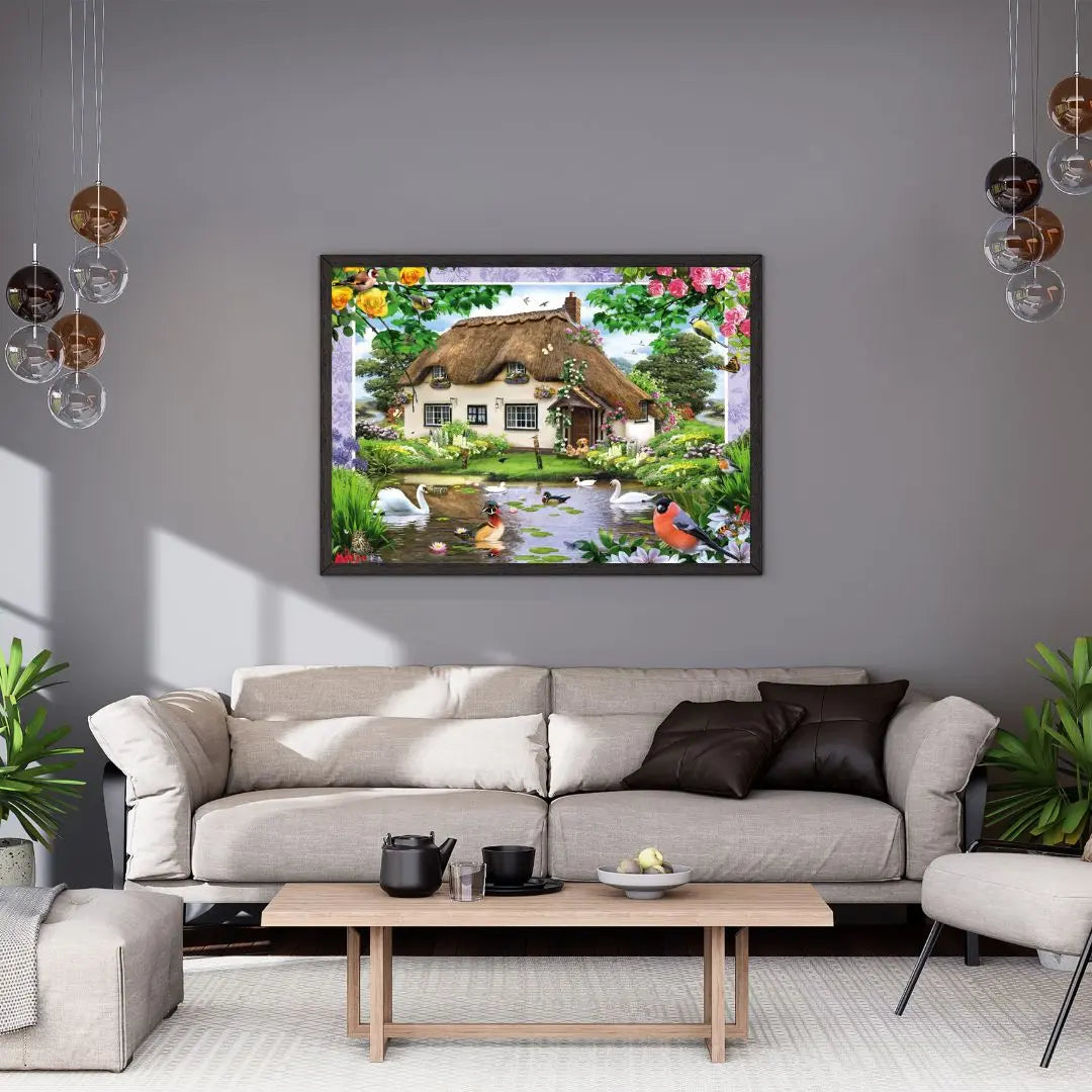 SCHMIDT ROMANTIC COUNTRY HOUSE 500 PCS