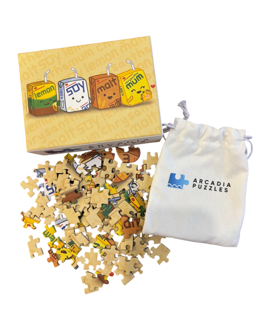 ARCADIA PUZZLES, Drinking Buddies, 99 pieces