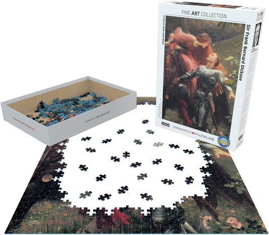 EUROGRAPHICS La Belle Dame sans Merci by Sir Frank Bernard Dicksee 1000-Piece Puzzle