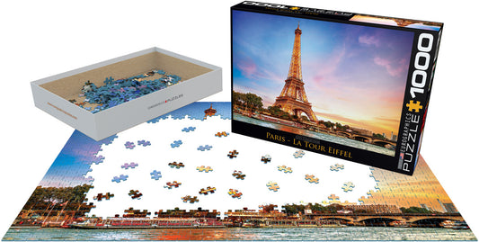 Eurographics Paris La Tour Eiffel 1000-Piece Puzzle