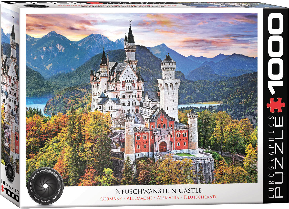 Eurographics Neuschwanstein Castle Germany 1000-Piece Puzzle