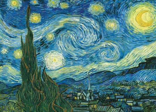 Eurographics The Starry Night by Vincent van Gogh 1000-Piece Puzzle