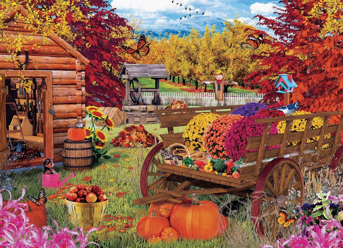 Eurographics Autumn Garden 1000-Piece Puzzle