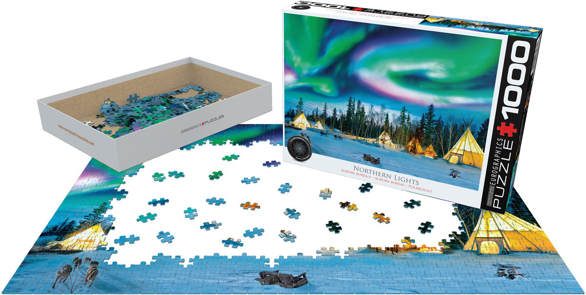 Eurographics Northern Lights 1000-Piece Puzzle