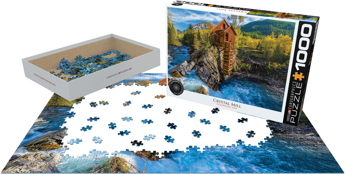 EuroGraphics Crystal Mill 1000-Piece Puzzle