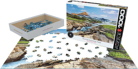 Eurographics Glacier National Park 1000-Piece Puzzle
