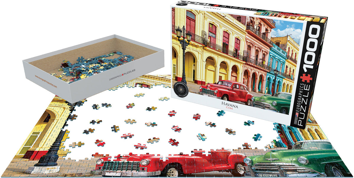 Eurographics La Havana, Cuba 1000-Piece Puzzle