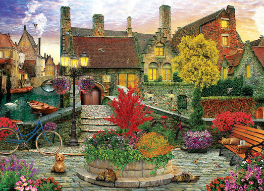 Eurographics Old Town Living 1000-Piece Puzzle