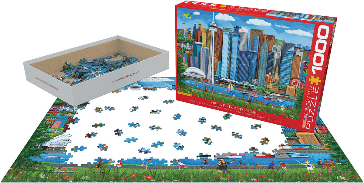 Eurographics Toronto Island Picnic 1000-Piece Puzzle