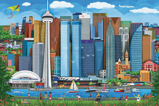 Eurographics Toronto Island Picnic 1000-Piece Puzzle