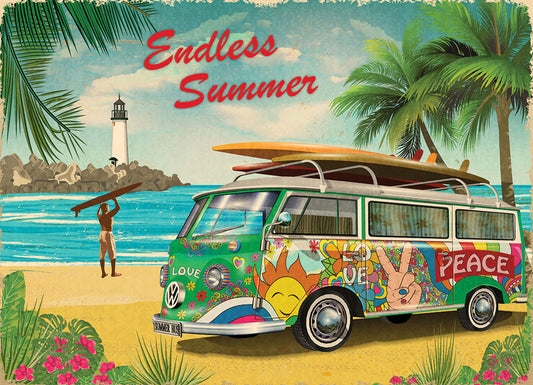 Eurographics VW Endless Summer 1000-Piece Puzzle