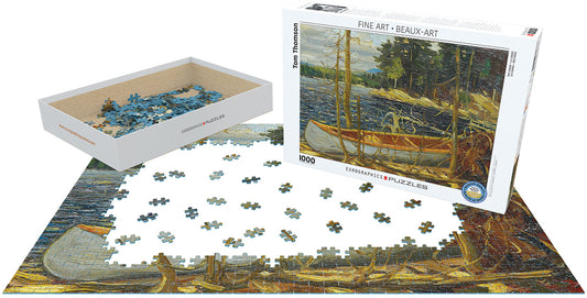 Eurographics The Canoe 1000-piece Puzzle