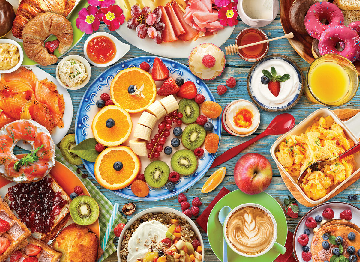 Eurographics Breakfast Table 1000-piece Puzzle