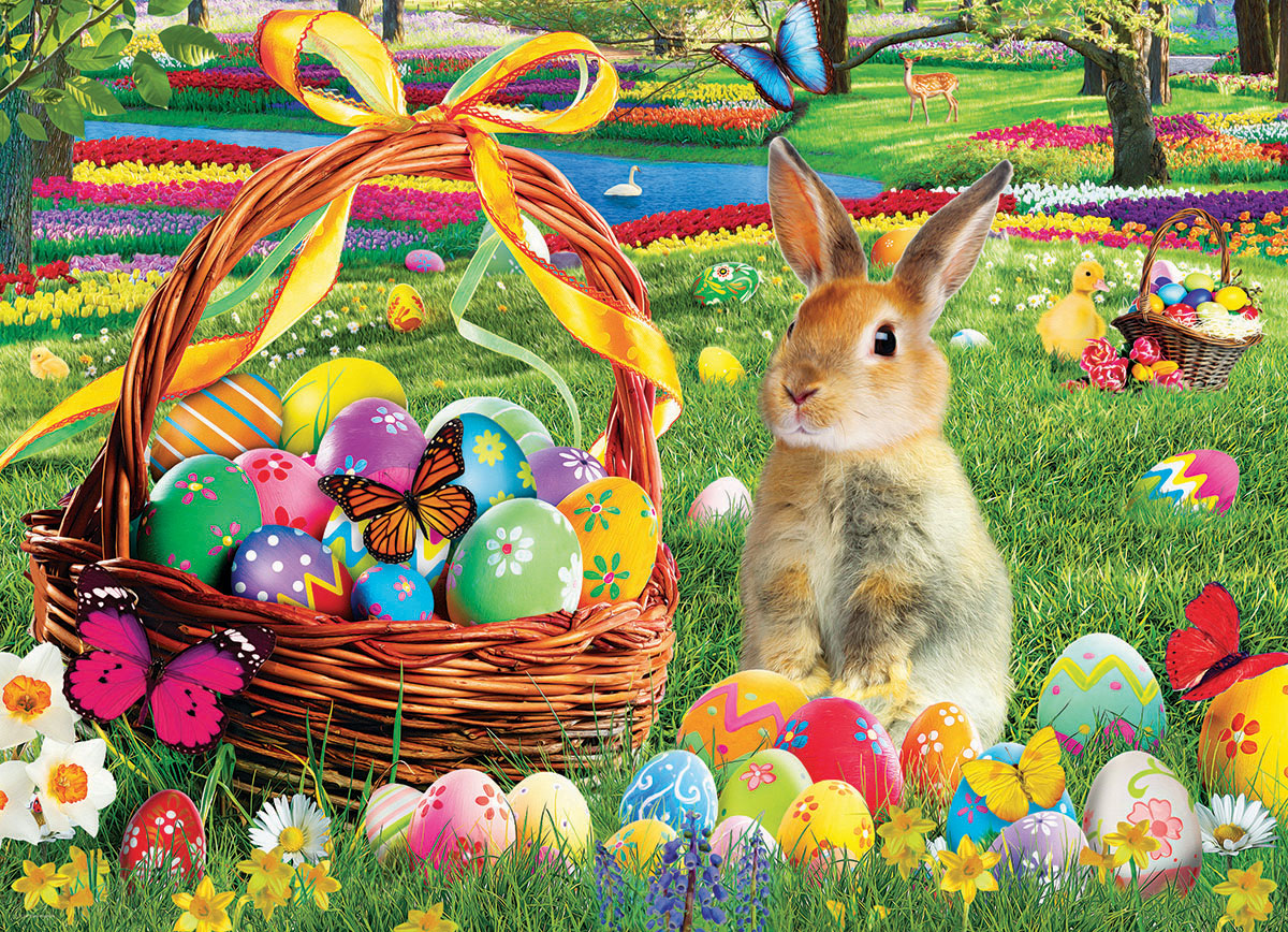 Eurographics Easter Garden 1000-piece Puzzle