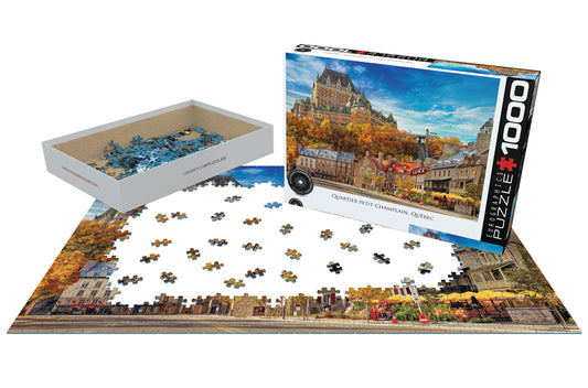 Eurographics Quartier Petit Champlain, Québec 1000-Piece Puzzle