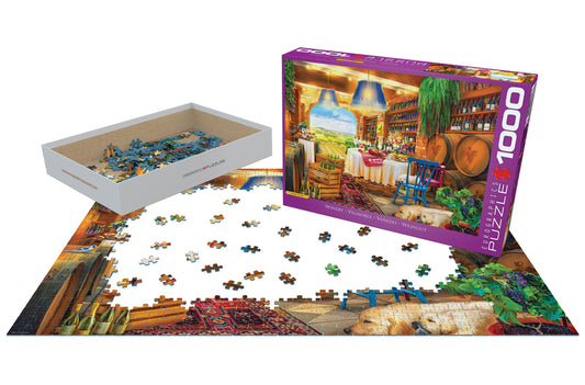 Eurographics Winery 1000-Piece Puzzle