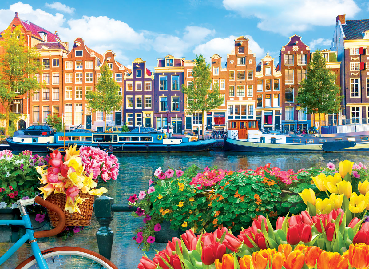 Eurographics Amsterdam, Netherlands 1000-Piece Puzzle