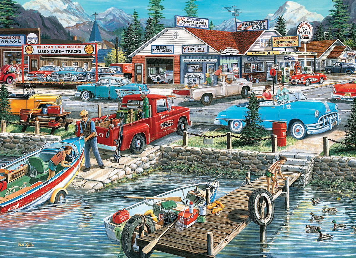 Eurographics Let’s go Fishing 1000 piece Puzzle