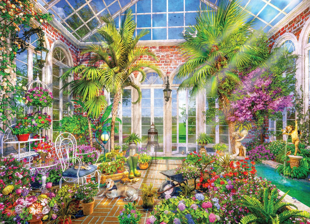 Eurographics Glass Garden 1000-Piece Puzzle