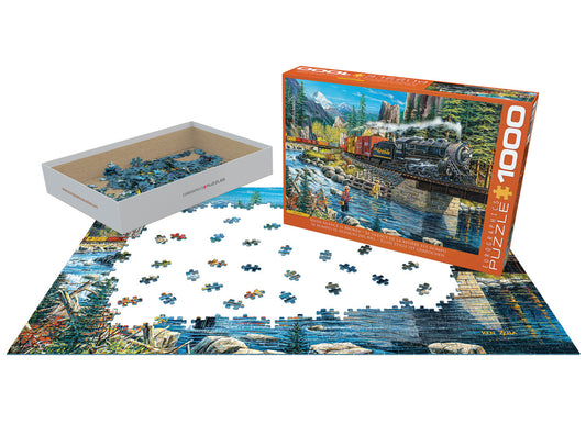 Eurographics River Silence is Broken 1000 piece Puzzle