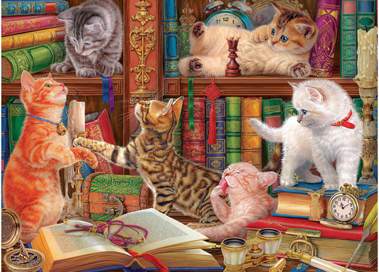 Eurographics Library Kittens 1000 piece Puzzle.