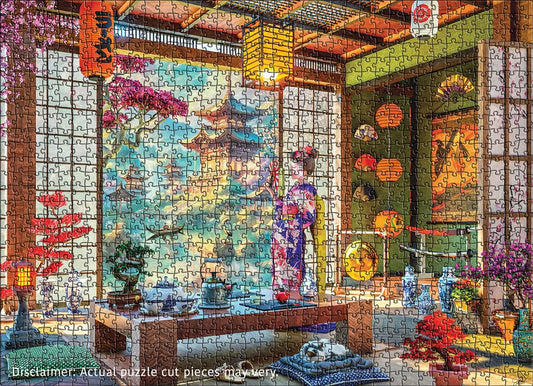 Eurographics Japan Tea Room 1000 piece Puzzle.