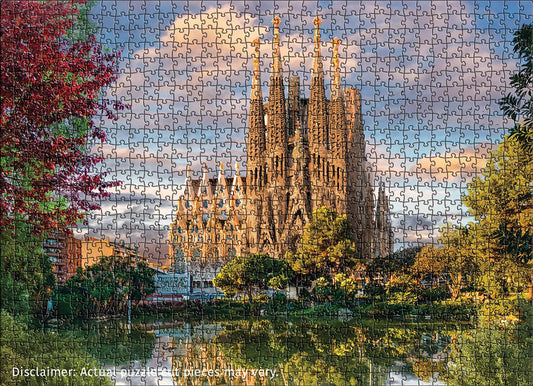 Eurographics Sagrada Familia, Barcelona 1000 piece Puzzle.