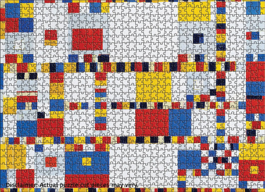 Eurographics Victory Boogie Woogie (Detail) 1000 piece Puzzle.
