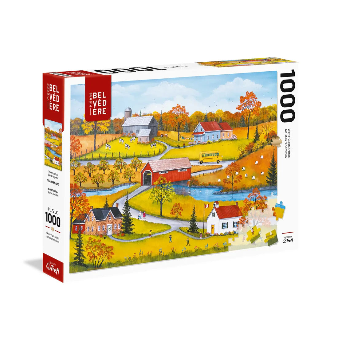 PIERRE BELVEDERE MARK-THE YELLOW BUS 1000 PCS