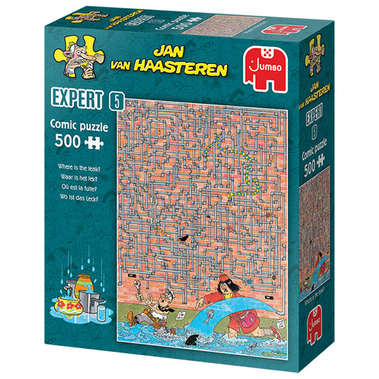JUMBO Jan van Haasteren JVH EXPERT 5, Where is the leak? 500 pcs