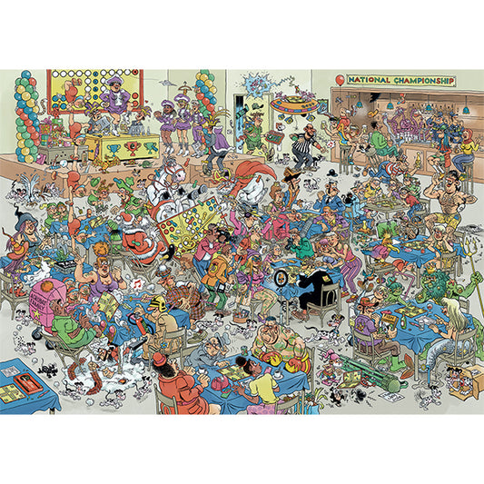 JUMBO Jan van Haasteren JVH, Ludo Battle 1000pcs