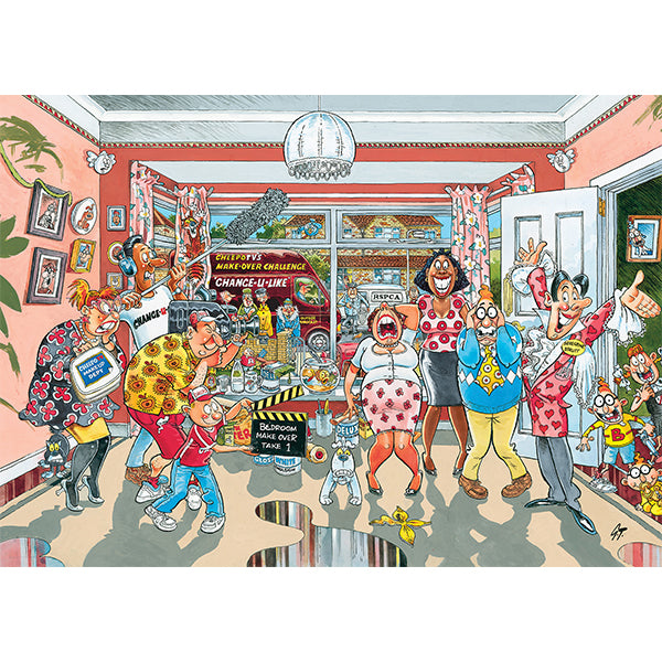 JUMBO Wasgij Original Retro 9, Home Improvements! 1000pcs