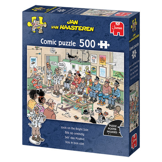 JUMBO Jan van Haasteren JVH ,Look on the Bright Side, 500 pcs