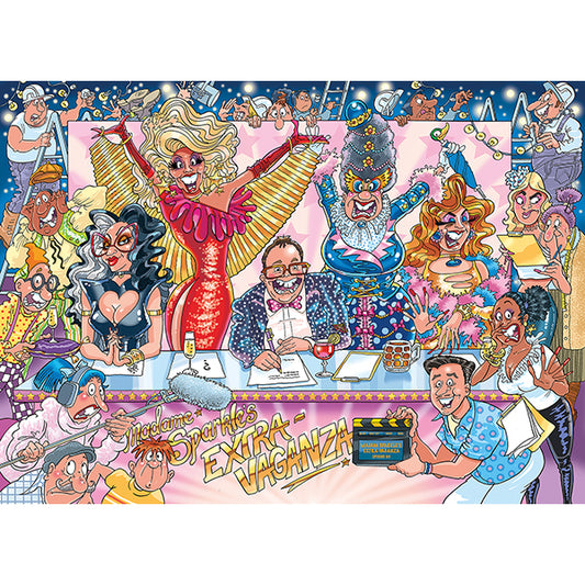 JUMBO Wasgij Original #42, Rule the runway! 1000pcs