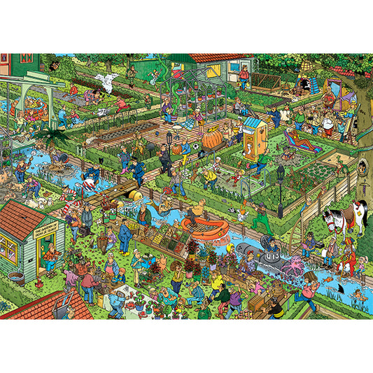 JUMBO Jan van Haasteren, JVH, The Vegetables Garden 1000pcs