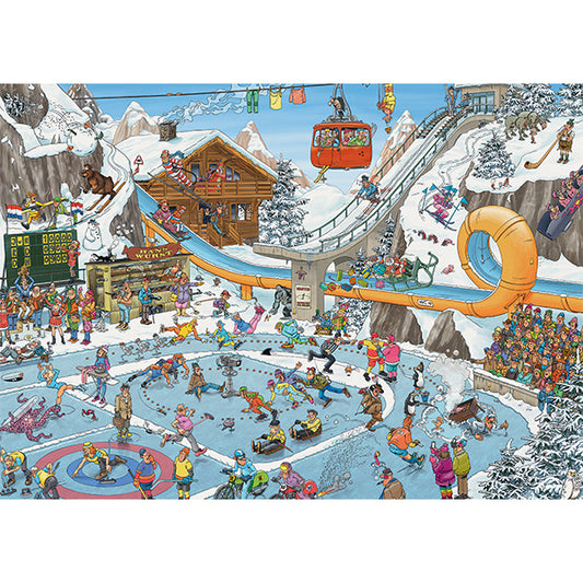 JUMBO Jan van Haasteren JVH Winter Games, 1000pcs