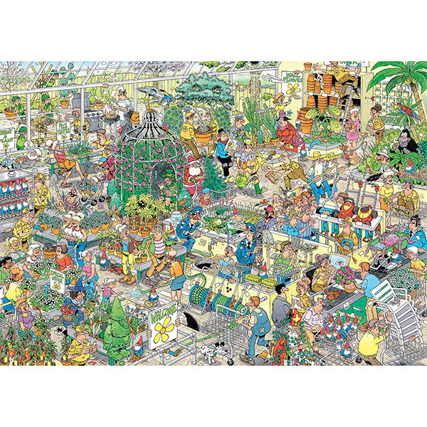 JUMBO, Jan van Haasteren, JVH, Garden Center, 1000 pcs